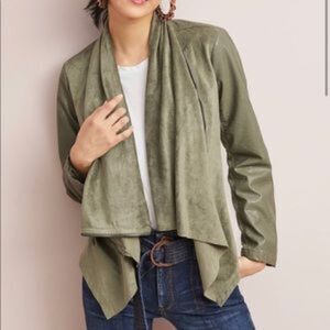 NWOT BlankNYC green jacket